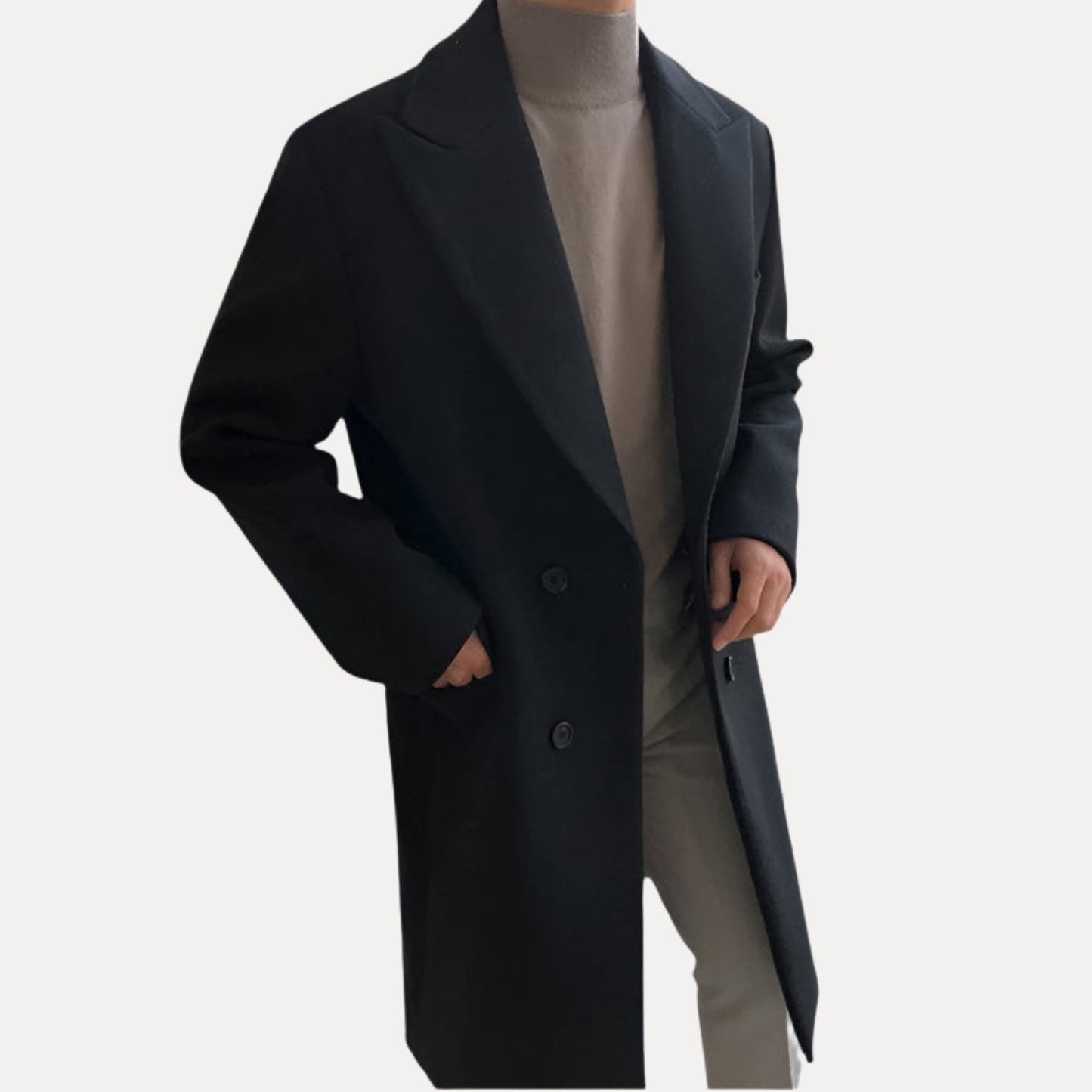 Bram | Abrigo Elegante de Doble Forro Para Hombre
