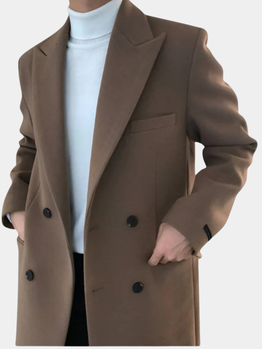 Bram | Abrigo Elegante de Doble Forro Para Hombre